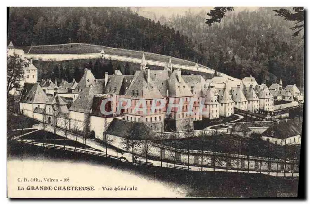 A GRANDE-CHARTREUSE — Vista geral — G. D. editor, Voiron - 106 - Frente