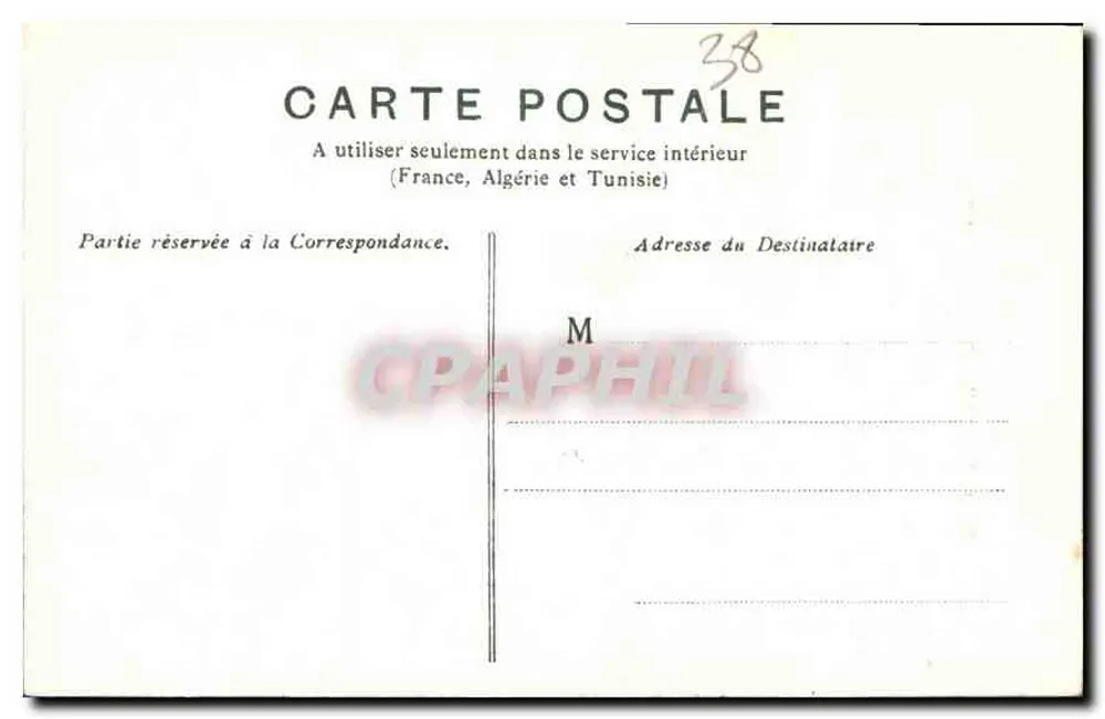 Wasserfälle von Sassenage — Sassenage, Dauphiné — E. Ch - Rückseite