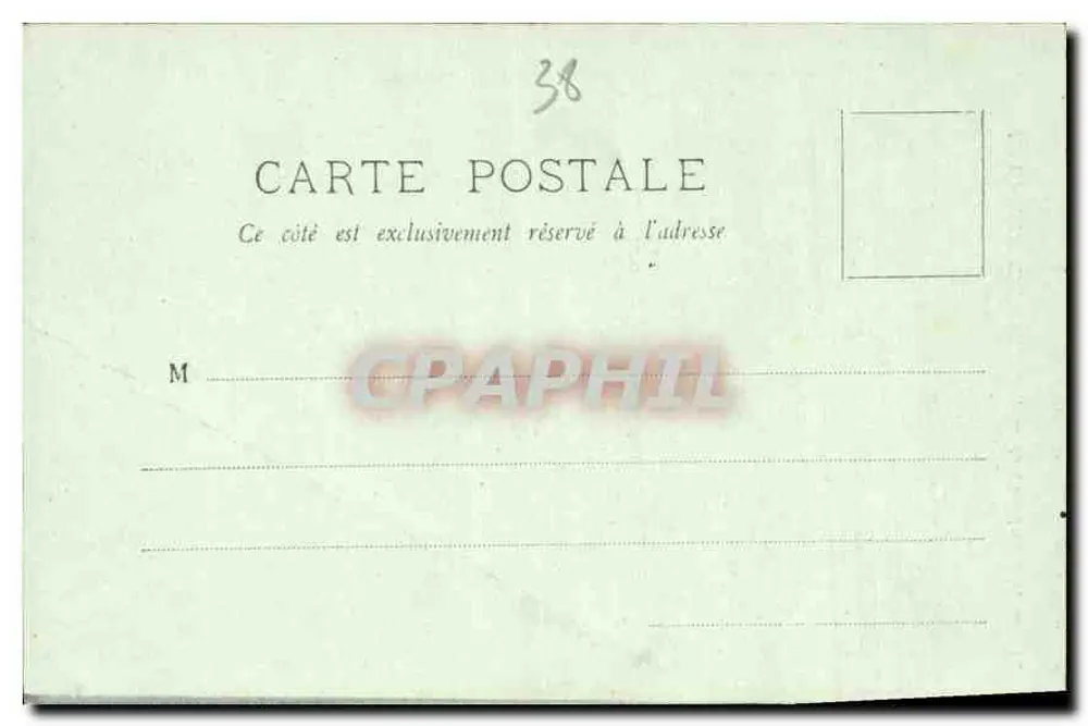 La Grande Chartreuse — Der Große Gang — LL. — Nr. 176 - Rückseite