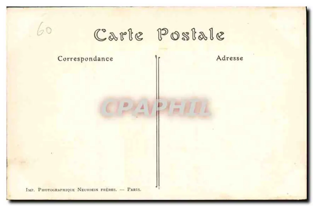Beauvais — A Catedral — Phot. ND. — N° 17 - Verso