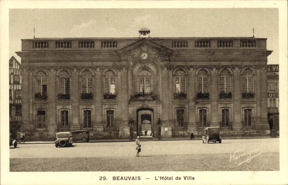Beauvais — L'Hotel de Ville — Harmignies - Recto