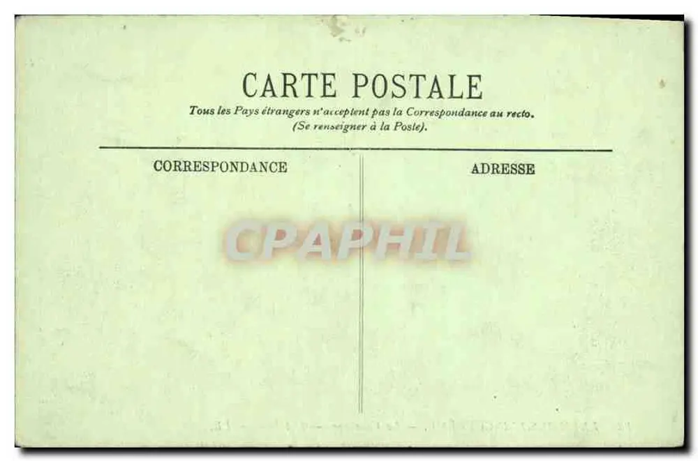 Aproximadamente de Angoulême — A Couronne — A Abadia — LL. - Verso