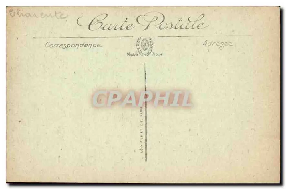 Angoulême — Fachada da Catedral — LL - Verso