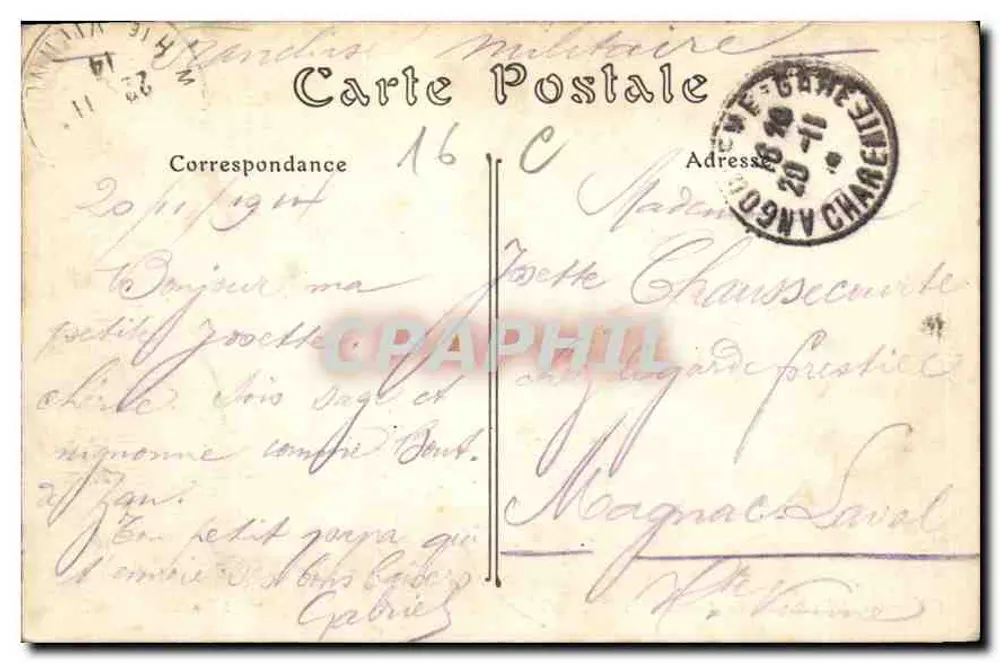 Angoulême — O Jardim Verde — Livraria Barraud - Verso
