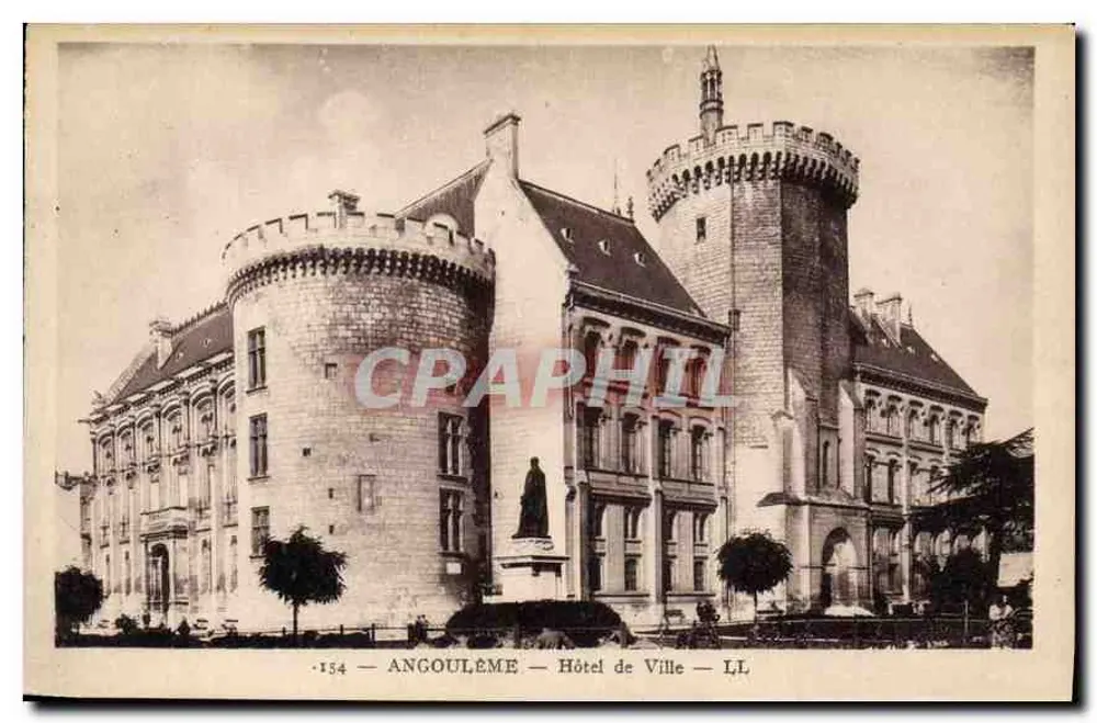 Angoulême — Hotel de Ville — LL - Frente