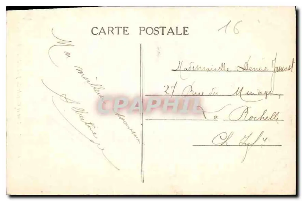 COGNAC — Ponte e Cachoeira do Jardim do Hospital-Ville - Verso