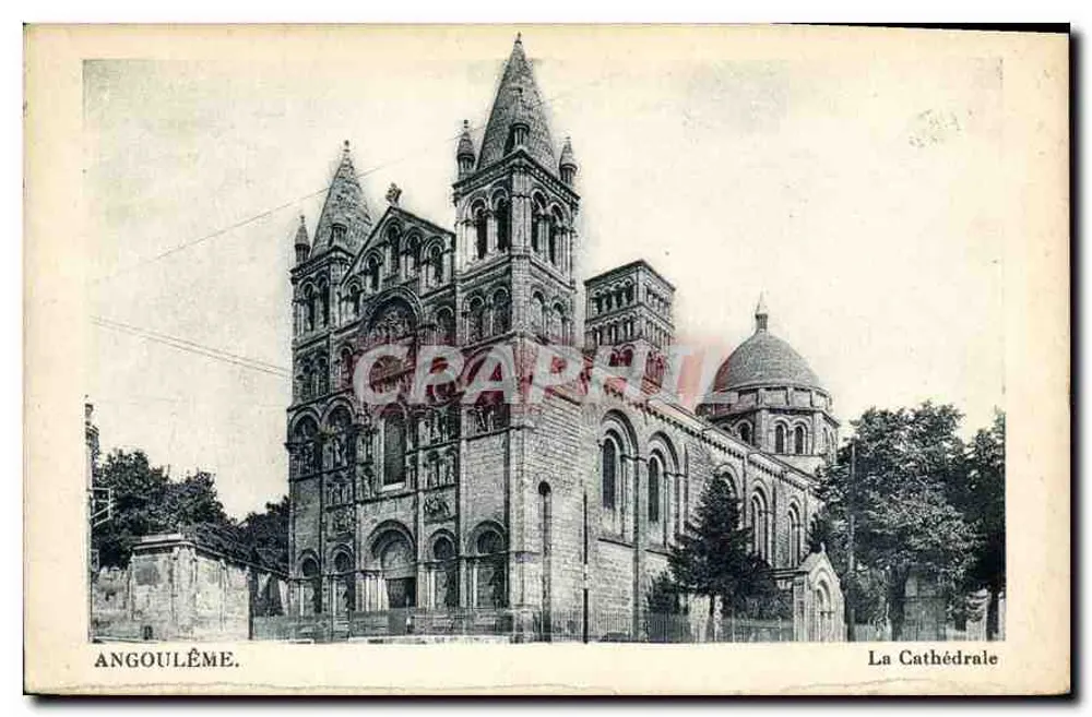 Angoulême — A Catedral — editor não identificado - Frente
