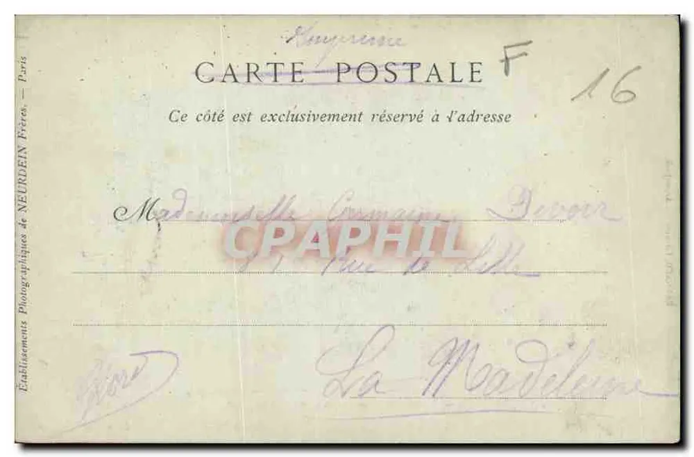 Angoulême — Saint-Cybard und das Tal der Charente — Baibaud, Buchhändler — Angoulême - Rückseite