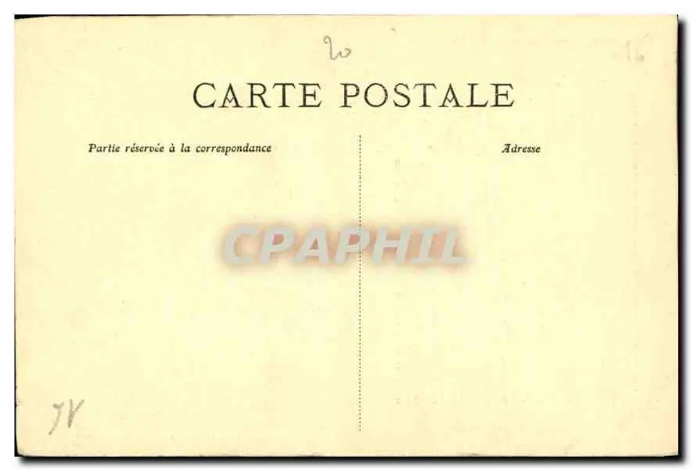 Schloss La Rochefoucauld — Charente — C. C. - H. Chevrien, Verlag, n° (30) - Rückseite