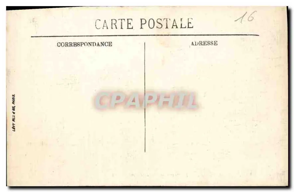 A Coroa — A Abadia — Env. de Angoulême — LL. — N°88 - Verso
