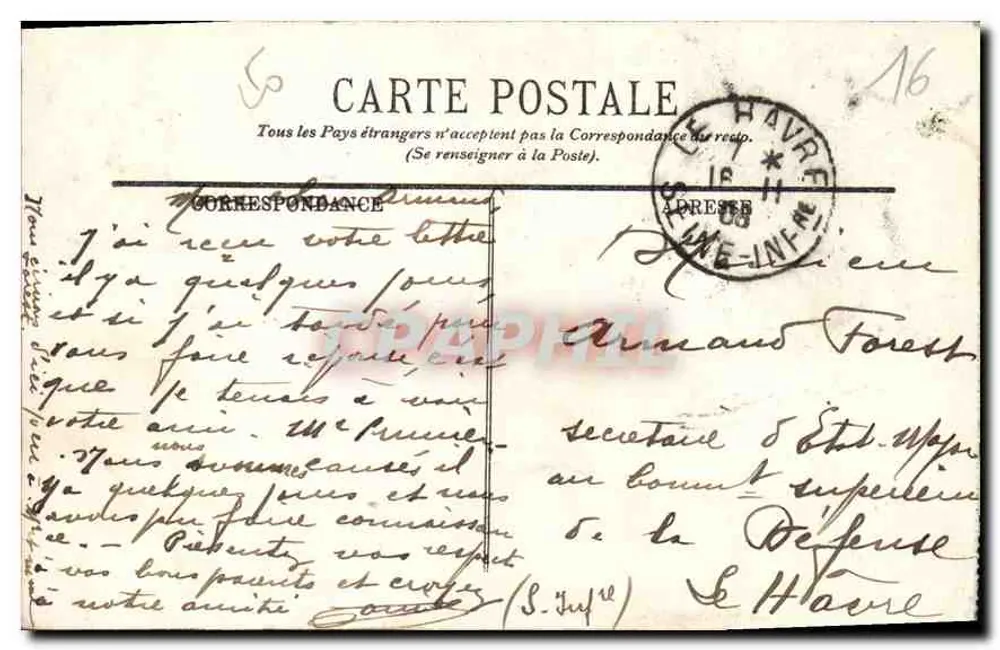 Larocheffoucauld — O Castelo — Edição das Novas Galerias - Verso