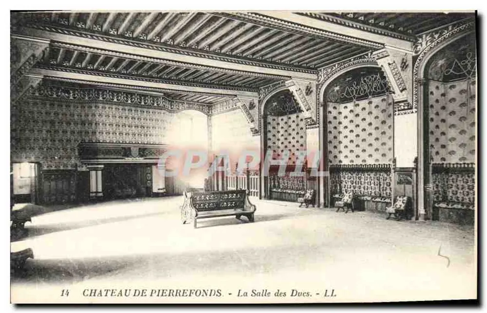 Castelo de Pierrefonds — A Sala dos Duques — LL - Frente