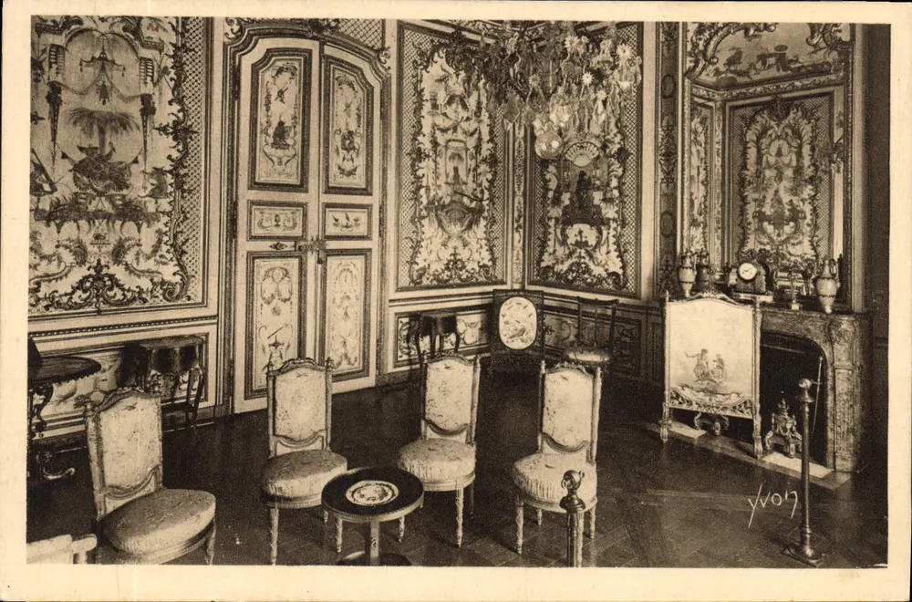 La Grande Singerie — Château de Chantilly — Édition d'Art YVCN - Vorderseite