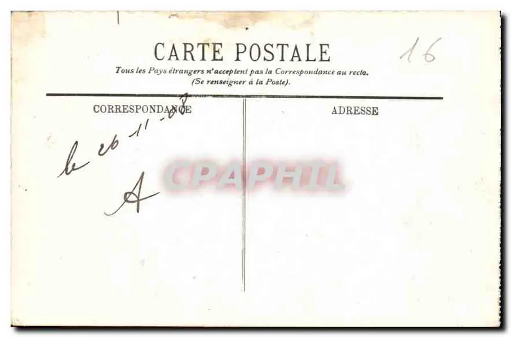 Larocheffoucauld — O Castelo — Édition des Nouvelles Galeries - Verso