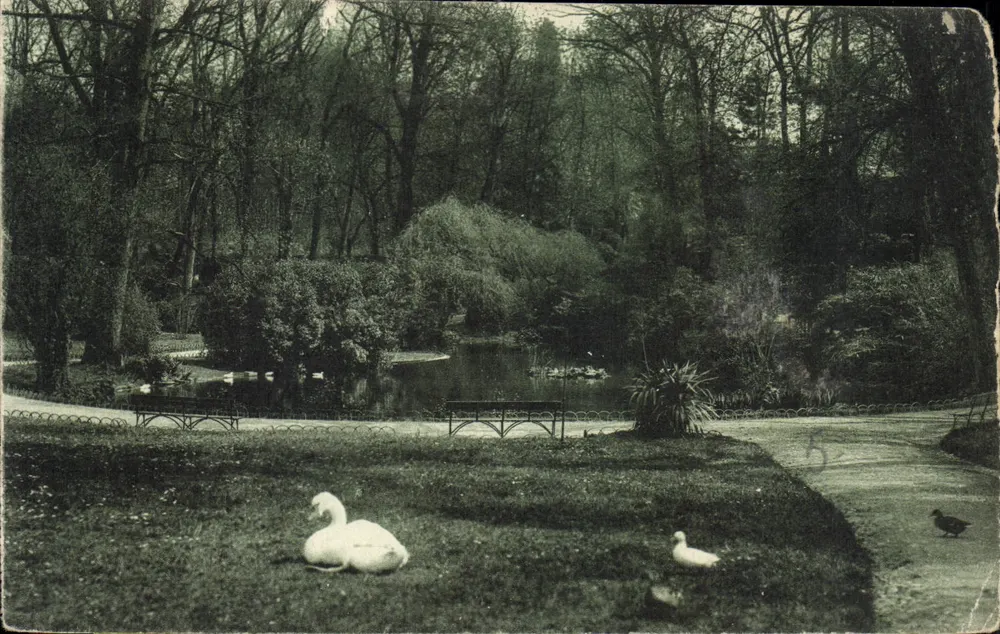 Garten des Rathauses — Der See — Héliotypie-Ausgabe, Cognac - Vorderseite