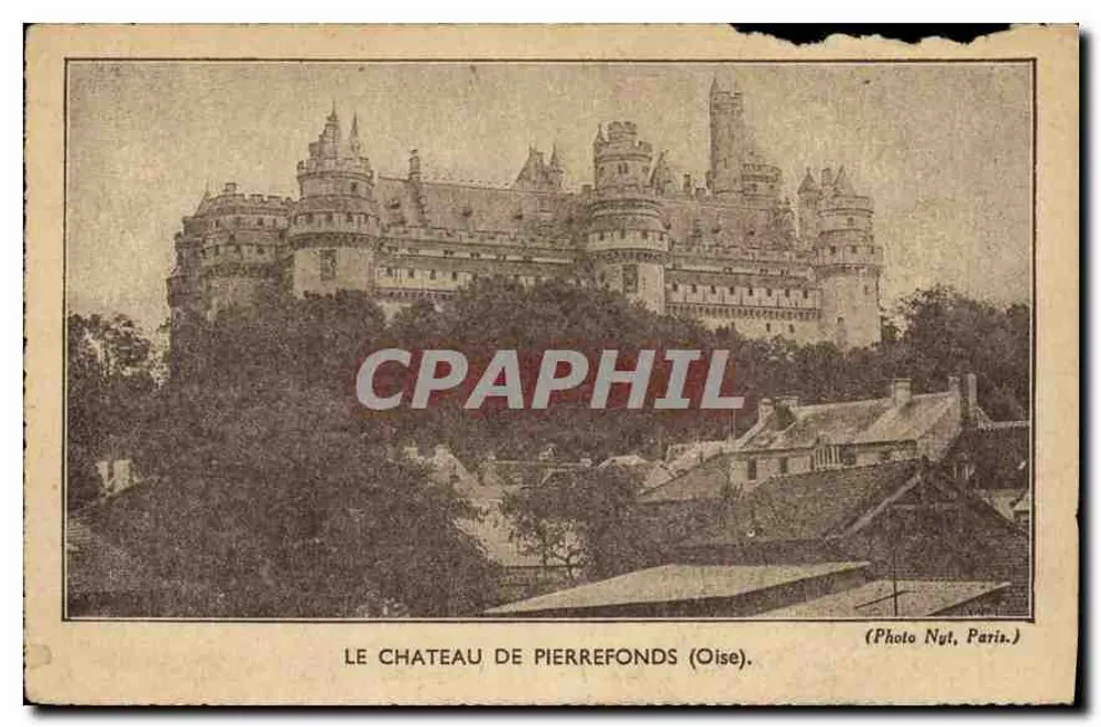 O Castelo de Pierrefonds (Oise) — Photo Nyt, Paris - Frente