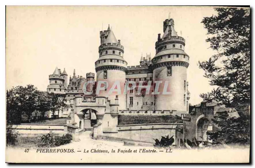 PierreFonds — Il Castello, la Facciata e l'Ingresso — LL - Recto