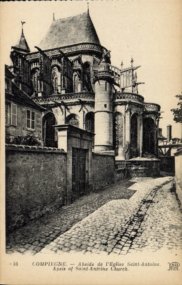 Compiegne — Abside da Igreja de Santo Antônio — JND Fot. - Frente