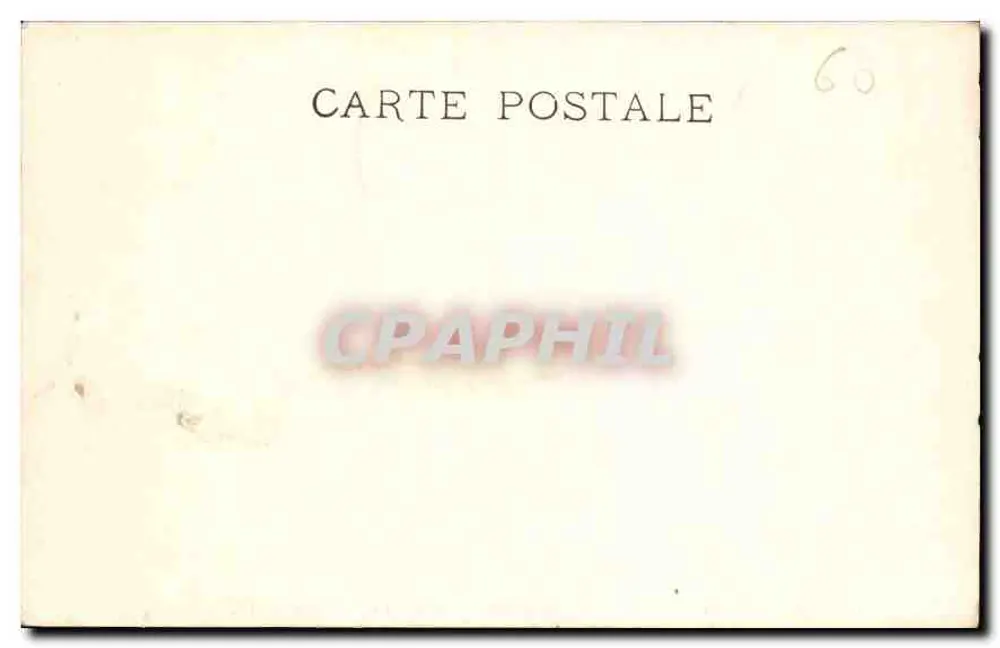 Compiegne — O Castelo — Quarto de dormir de Marie-Antoinette — LL - Verso