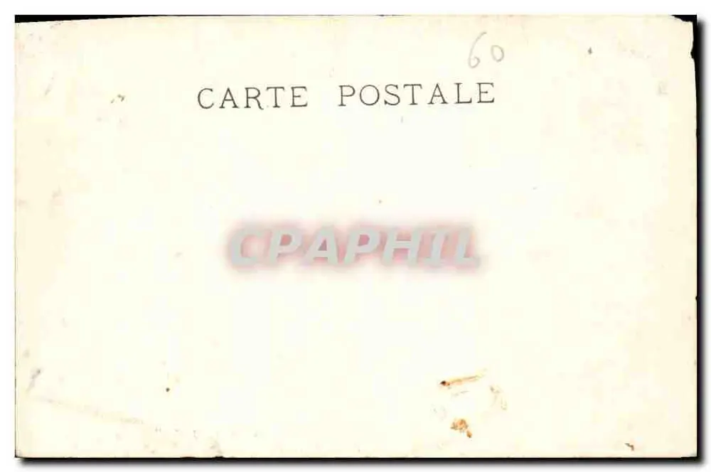 Compiègne — Das Schloss. Empfangssaal der Damen der Ehren — Verlag E.L. - Rückseite
