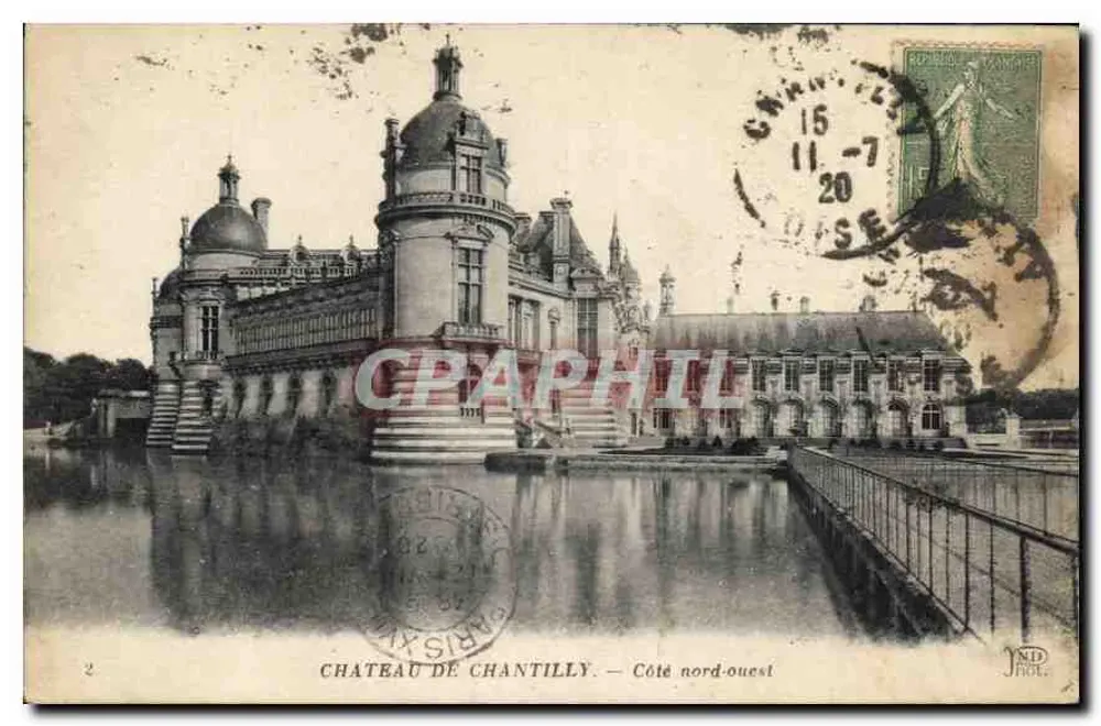 Castelo de Chantilly — Lado noroeste — JND JROLE - Frente