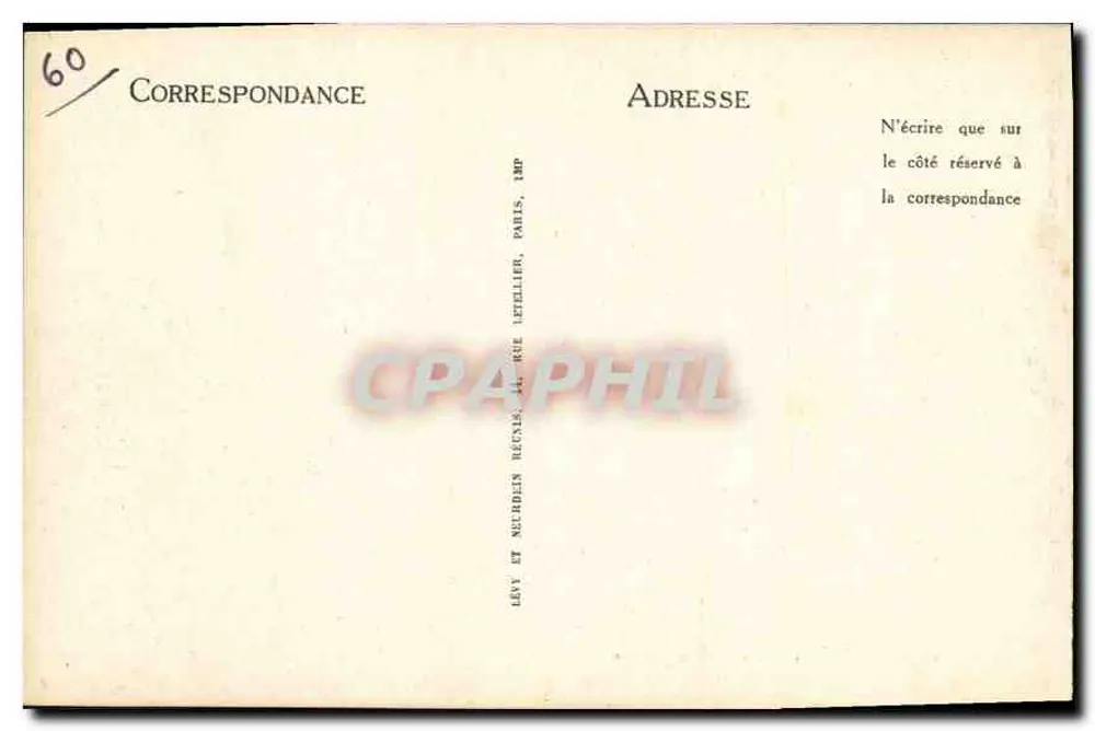 Chantilly — A Mesa Redonda — LL - Verso