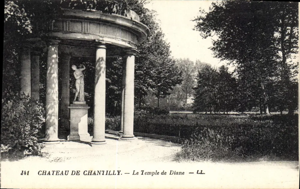 Zamek w Chantilly — Świątynia Diany — LL. - Awers