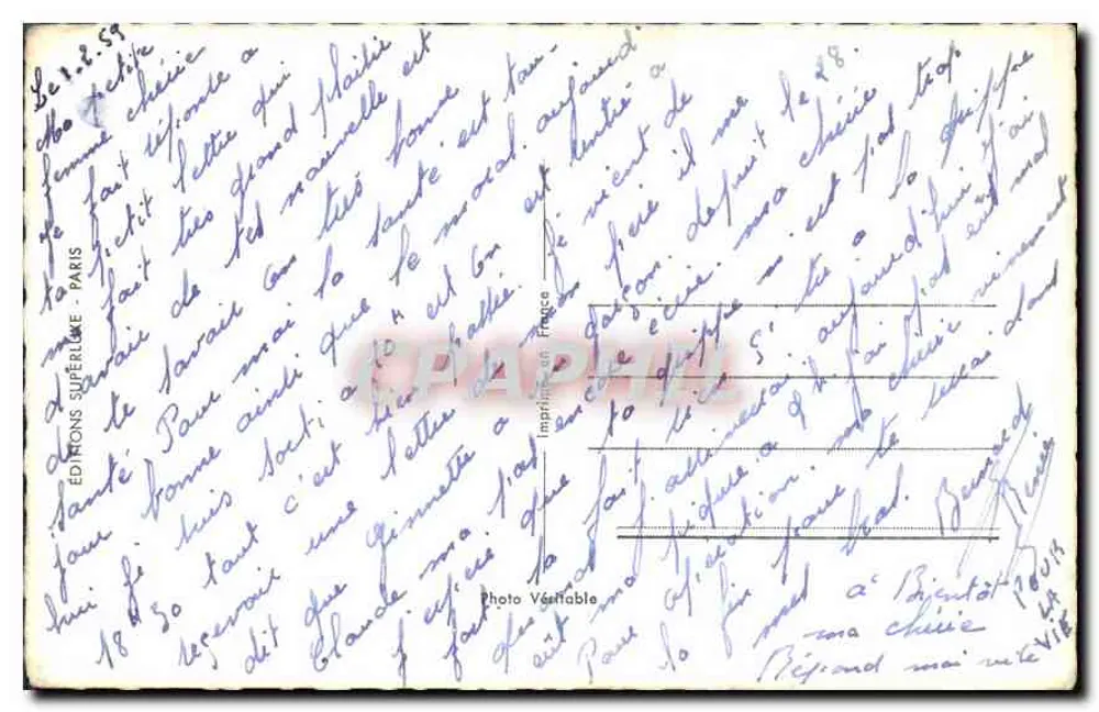 Doux espoir — Para um pequeno soldado sensível! — Éditions Supérlame, n° B28 - Verso