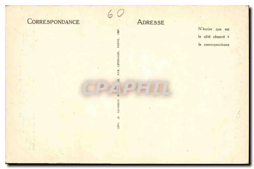 Beauvais — A Relógio Astronômico — n° 314 - Verso
