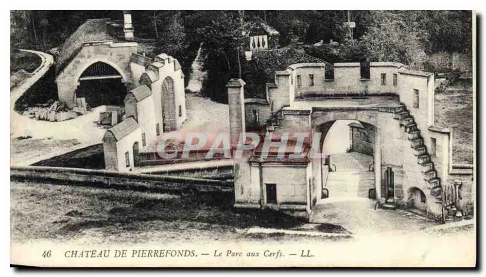 Zamek Pierrefonds — Park Zajączkowy — LL. - Awers