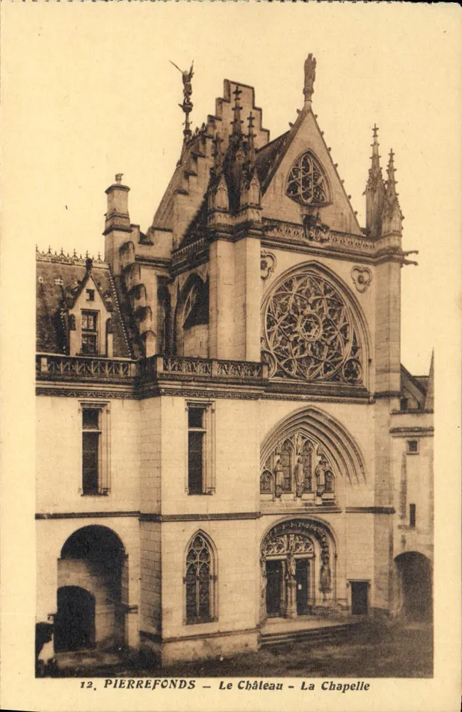 PierreFonds — O Castelo — A Capela — Editor não identificado, n° de série 12 - Frente