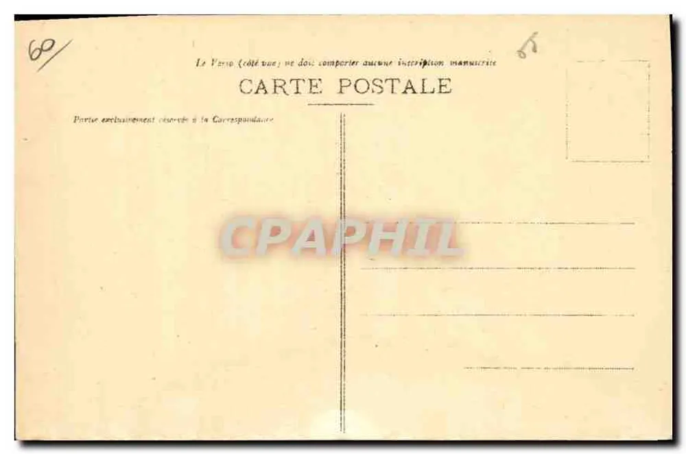 Compiègne — Estátua de Joana d'Arc — Edit. Heurson, Compiègne, n°5 bis - Verso