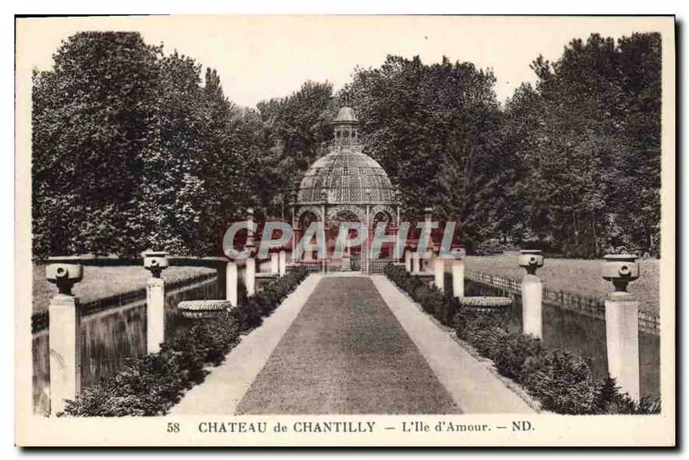 Castelo de Chantilly — A Ilha do Amor - Frente