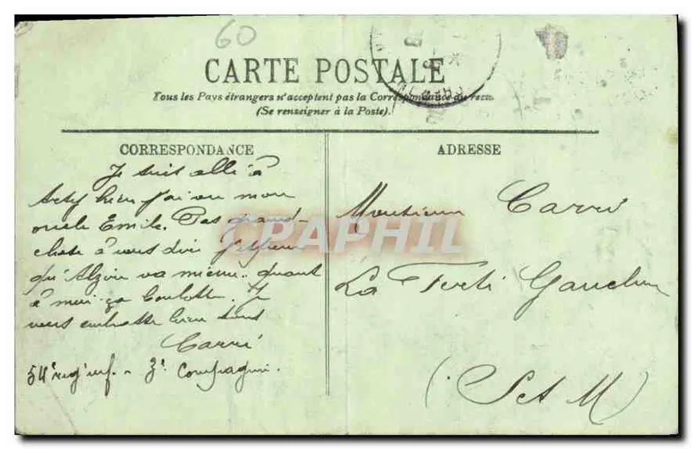 Compiègne — O Hotel de Ville — LL. - Verso