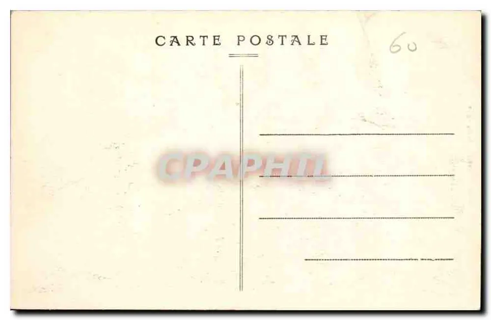 PierreFonds (Oise) — Seu Castelo Feudal — Edição Bourson, Compiegne, n°555 - Verso