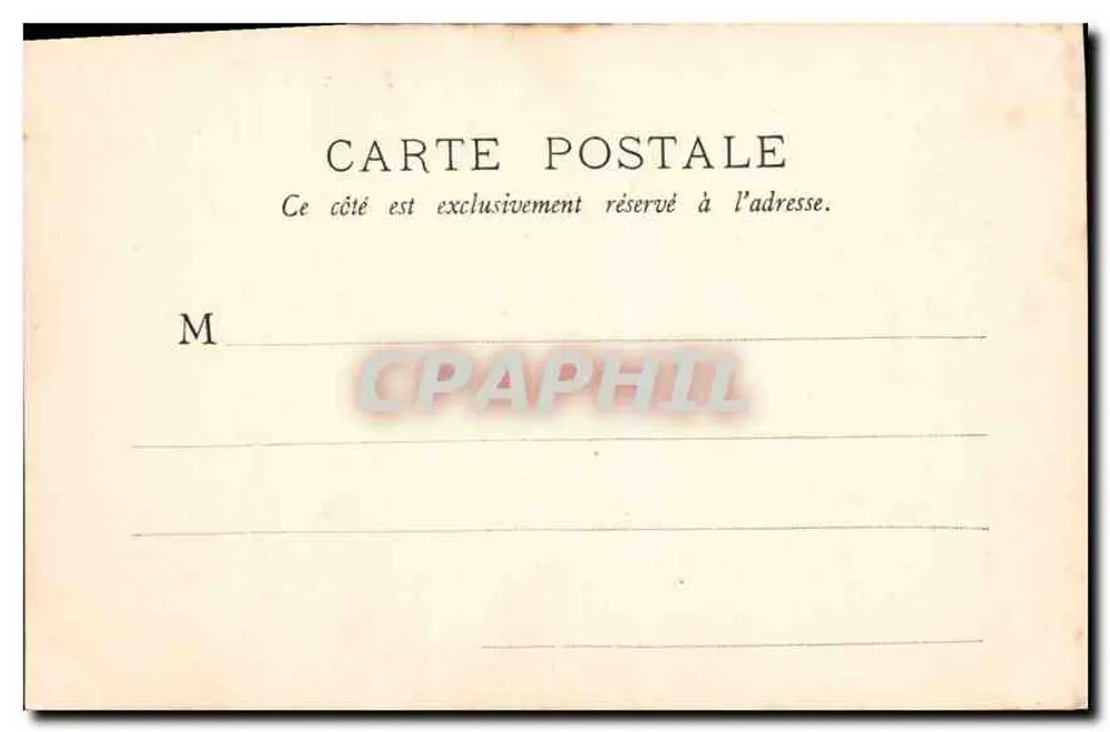Beauvais — Catedral — editor desconhecido, número de série não visível - Verso