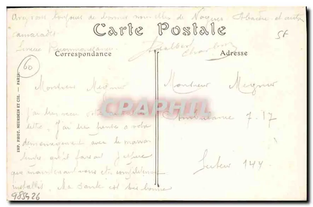 Beauvais — O Boulevard du Palais — ND. Fot. - Verso