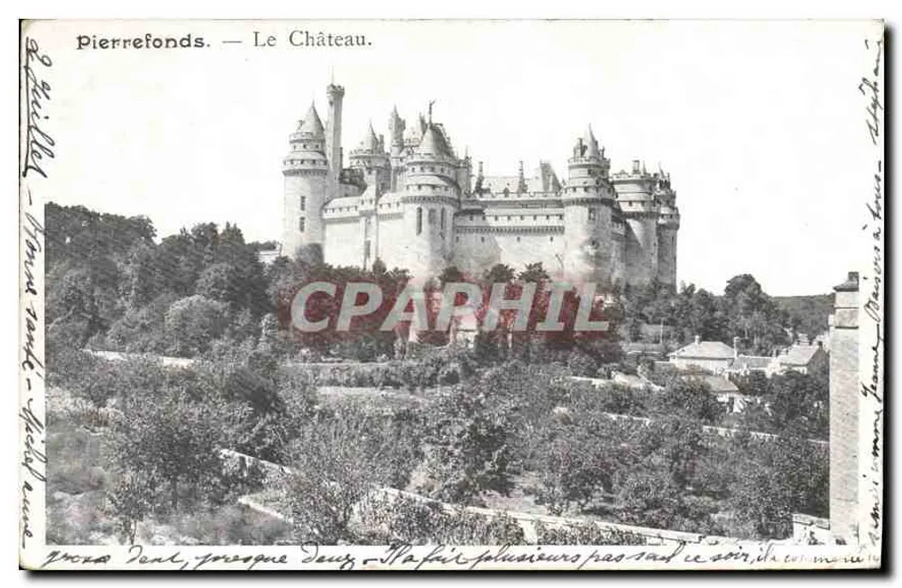 Pierrefonds — O Castelo — Editor não identificado - Frente