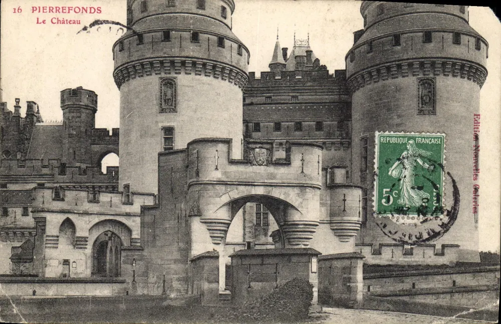 PierreFonds — Le Château — Édition Nouvelles Galeries n°16 - Frente