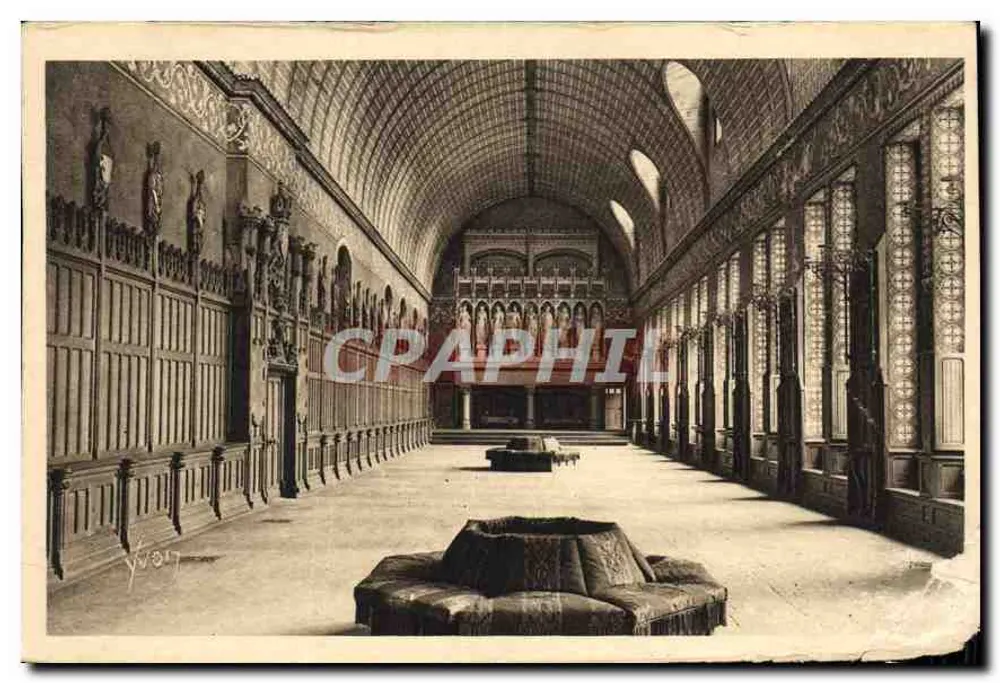Sala dos Cavaleiros — Castelo de Pierrefonds (Oise) — Éditions d'Art Yvón - Frente