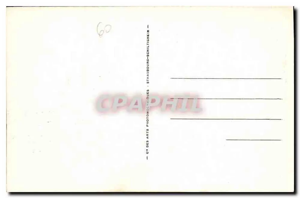 Chantilly — El Castillo — Lado Noroeste — LL.29 - Reverso