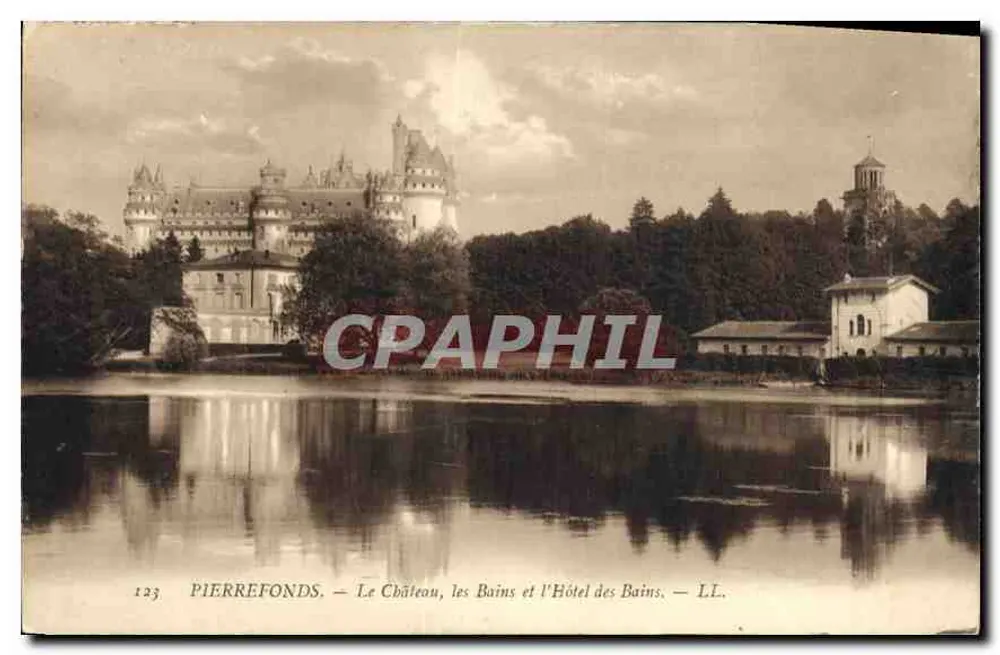 PierreFonds — Schloss, Bäder und Badehotel — LL. - Vorderseite