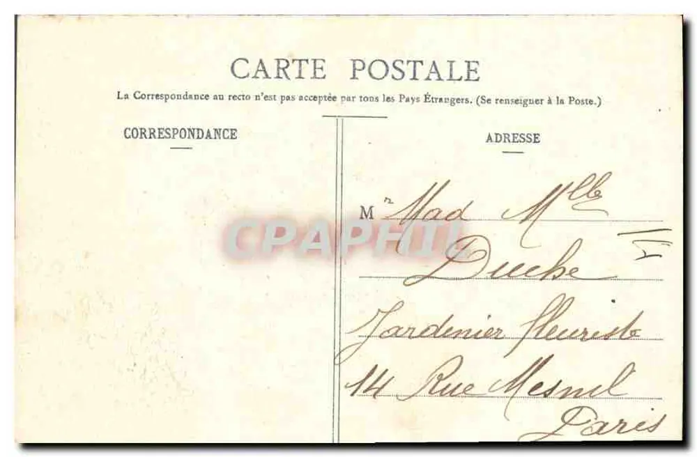 Castelo de Pierrefonds - A Fachada — G. Duclos, em Pierrefonds, n°67 - Verso