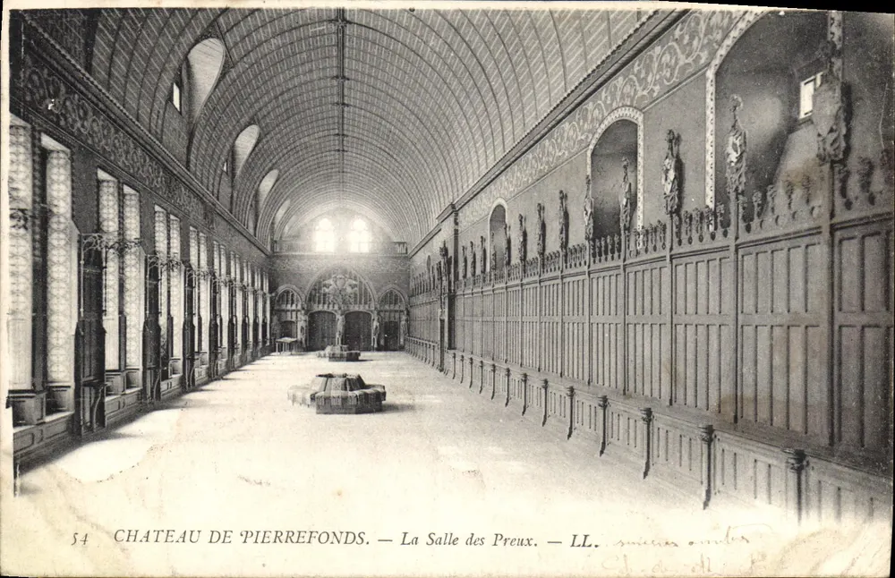 Schloss Pierrefonds — Saal der Ritter — LL. n°54 - Vorderseite