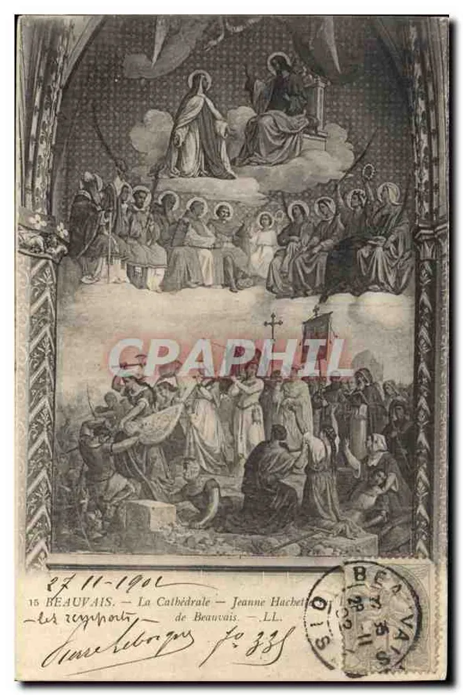 Die Kathedrale von Beauvais — Jeanne Hachet — LL. — Nr. 15 - Vorderseite