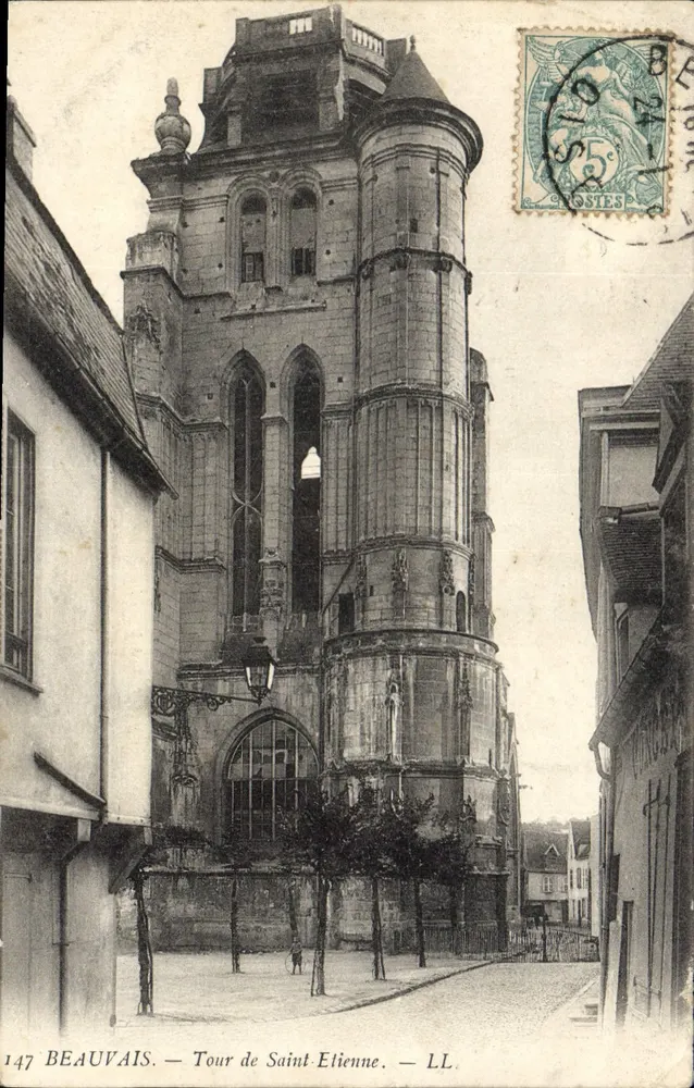 Beauvais — Torre de São Etienne — LL. n°147 - Frente