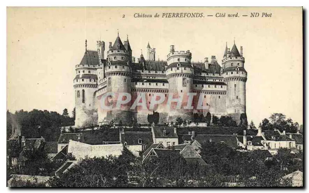 Castelo de PIERREFONDS — Lado norte — ND Phot - Frente