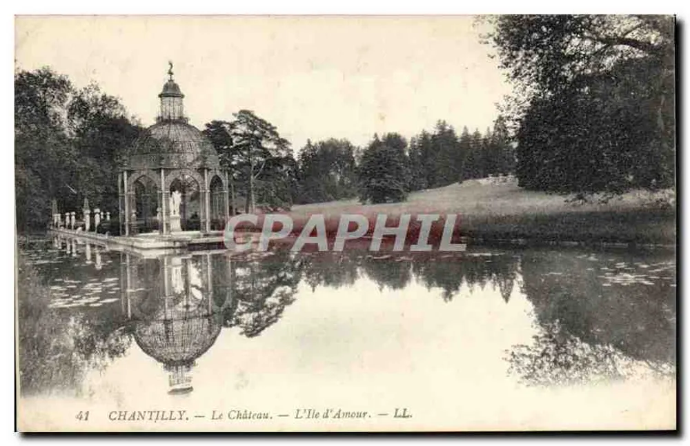 Chantilly — O Castelo — A Ilha do Amor — LL. - Frente