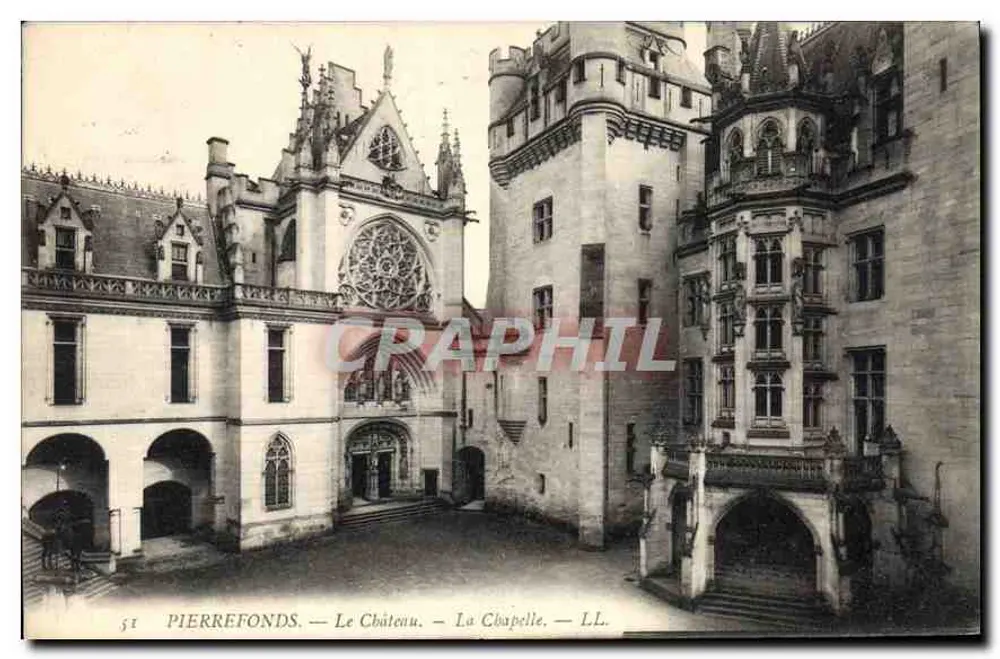Pierrefonds — O Castelo — A Capela — LL. - Frente