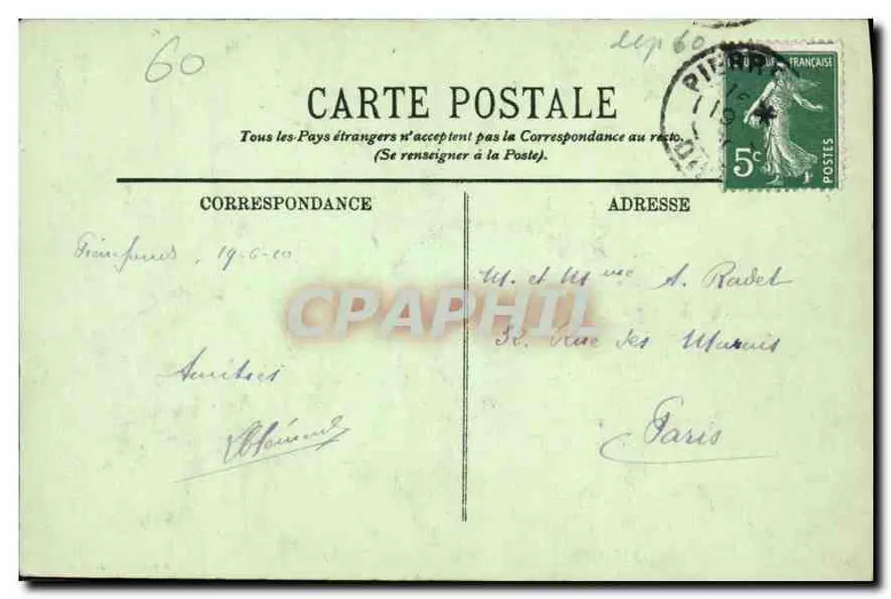 Castelo de Pierrefonds — A Fachada Oeste — Schreiner, editor - Verso